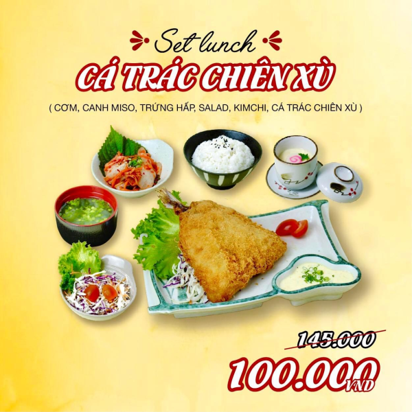 SET CÁ TRÁC CHIÊN XÙ